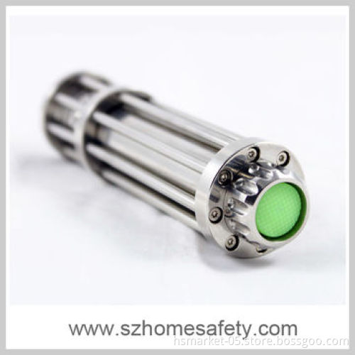 Cree XP-G R5 multicolor changing stain steel powered by 1*18650 Li-ion battery LED flashlightNew